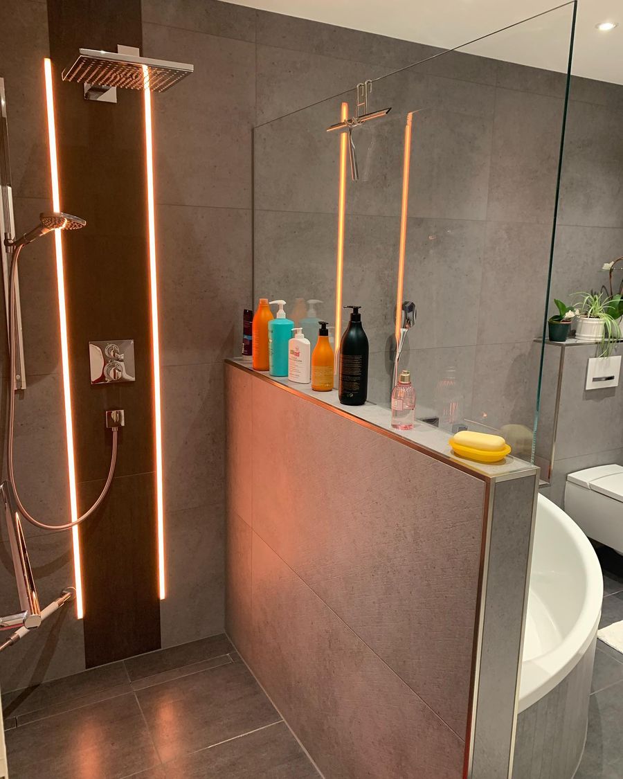 Komplettbad und Gäste-WC – Bad