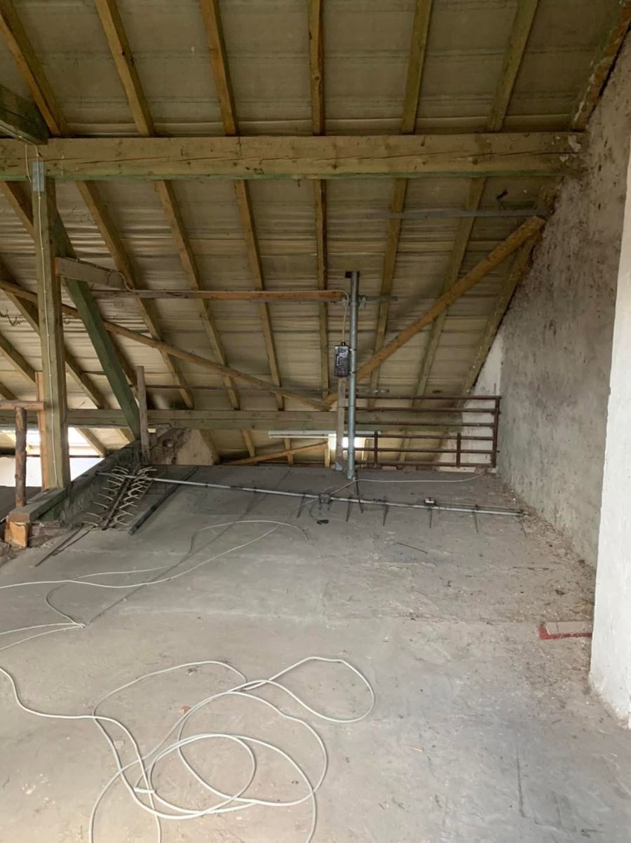 Dachbodenausbau auf zwei Etagen – Rohbau