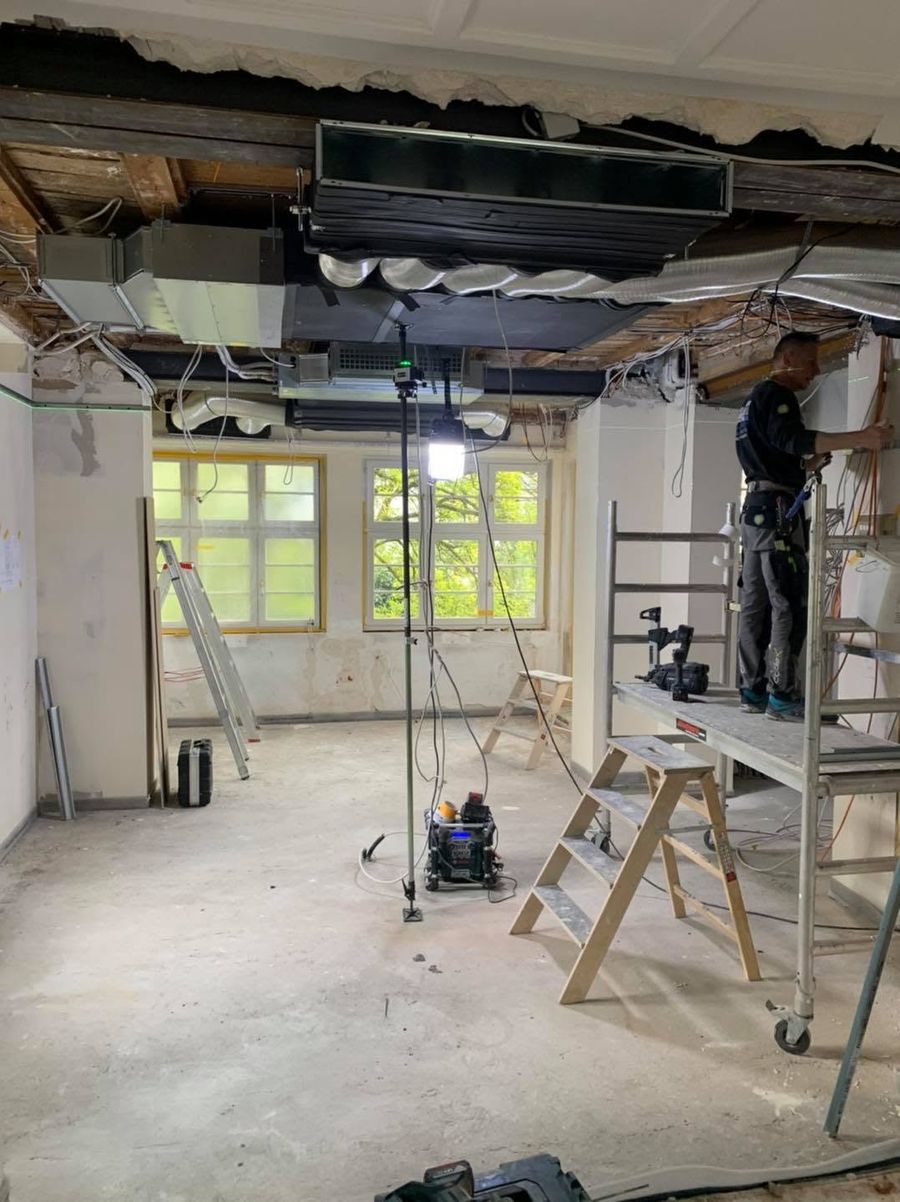 Küchenkomplettsanierung – Rohbau