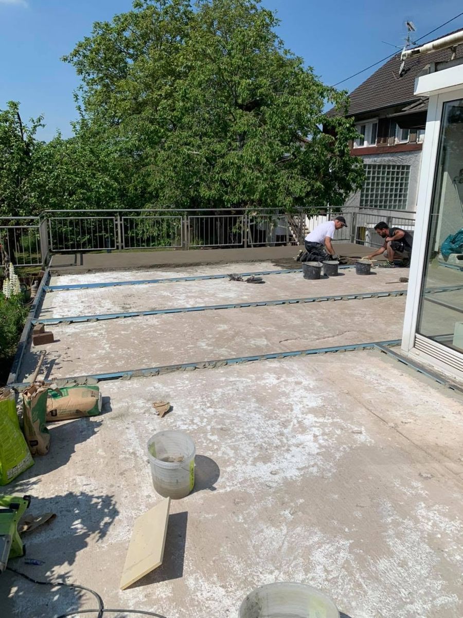 Die letzte Terrassensanierung – Aufbau im BalkuDrop-Verfahren