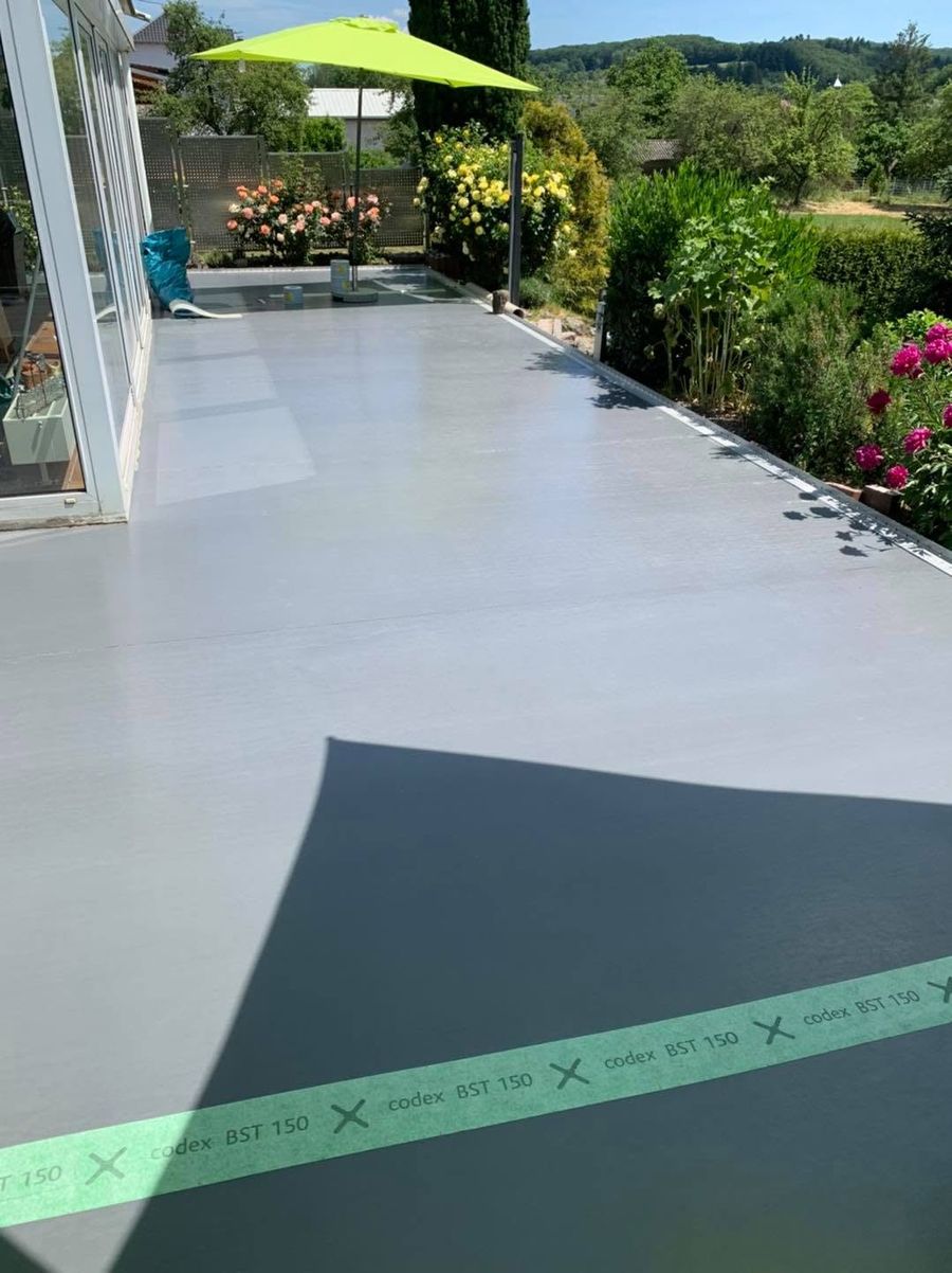 Die letzte Terrassensanierung – Aufbau im BalkuDrop-Verfahren