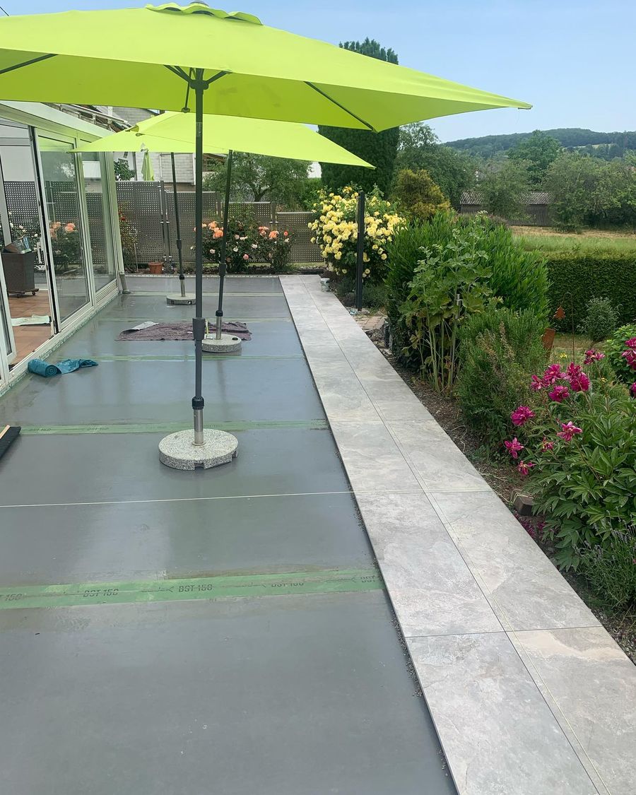 Die letzte Terrassensanierung – Aufbau im BalkuDrop-Verfahren